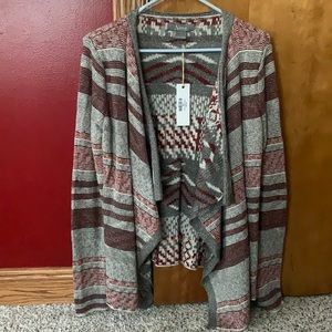 Natural Reflections brand cardigan.